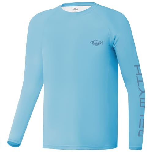 Palmyth Boys Fishing Shirt Youth Long Sleeve T-Shirt Sun Protection UPF 50+ Quick Dry2