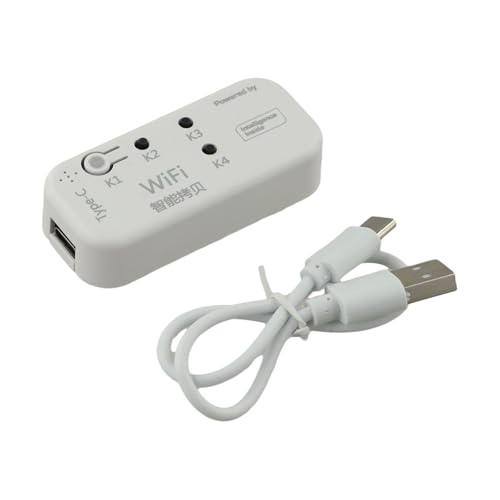 NiuLumea WiFi Garage - Duplicador remoto para puerta Tuya, 5 V CC para mini controlador con aplicación y control de voz, para puertas enrollables, cortinas eléctricas, toldos