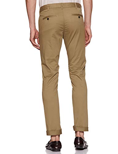 Image of Indian Terrain Men's Slim Casual Trousers
