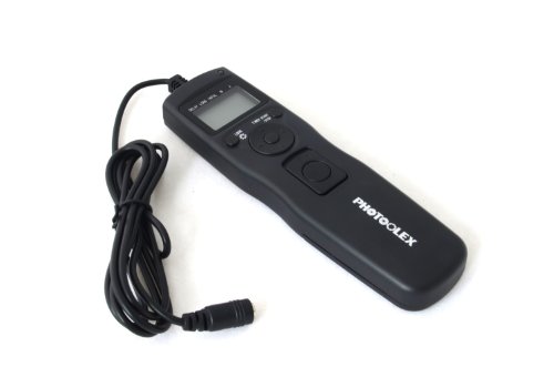 Photoolex TRS04 Timer Remote Switch with LCD Display Fernauslöser Auslöser Zeitschaltuhr für Nikon D3X D3 D700 D300 D2X D2H D200 D1H D1X Cover