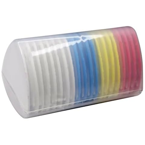 otylzto 20PCS Professional Tailors Chalk for Fabric Makers,Triangle Tailor's Chalk Cover