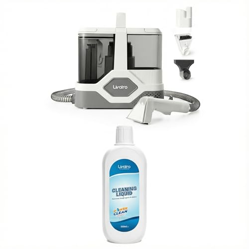 Livatro Kit 2-en-1, shampouineuse injection-extraction compacte