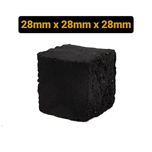 Cocoboss - 1 KG natürliche Premium 28er Shisha Kohle aus 100% Kokosnuss - Qualitative Kohle für Shisha & Grill - Längere… – Bild 4
