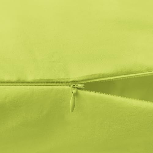 Image of Elegant Comfort Luxury Ultra-Soft 1-Piece Body Pillowcase - 1500 Premium Hotel Quality Microfiber Double Brushed - Wrinkle Resistant, Body Pillowcase Size, Lime