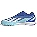 adidas Unisex X Crazylight.3 Laceless Turf Sneaker, Bright Royal/White/Solar Red, 10.5 US Men