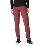 Columbia Back Beauty Highrise - Pantalón de invierno cálido para mujer, color remolacha, talla L