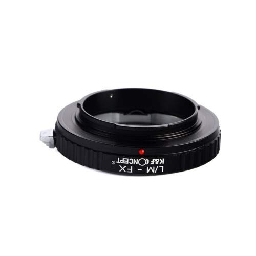K&F Concept Lens Adapter Ring for Zeiss Voigtlander Leica M ZM VM LM to Fuji X Fujifilm X FX Mount X-A1 X-A10 X-A20 X-A2 X-A3 X-A5 X-E1 X-T1 X-T2 X-T3 X-T10 X-T20 X-T30 X-T100 X-Pro1 X-Pro2 X-H1