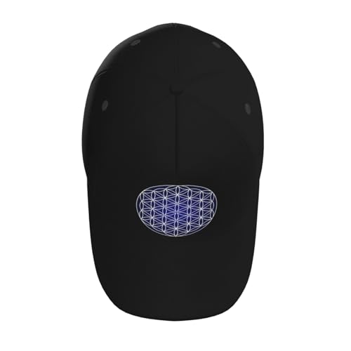 Flower of Life Sacred Geometry Baseball Hats for Men and Women - Classic Adjustable Hats4
