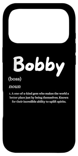 Custodia per iPhone 17 Pro Max Definizione Bobby Edificante Personalizzato Per Bob Nome