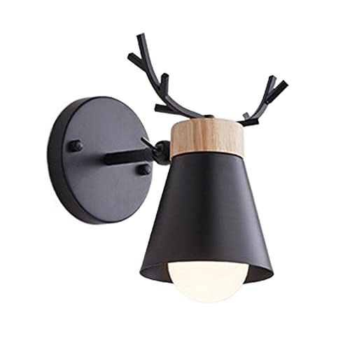 Aplique de pared moderno E26 con luces pequeñas coloridas estilo nórdico