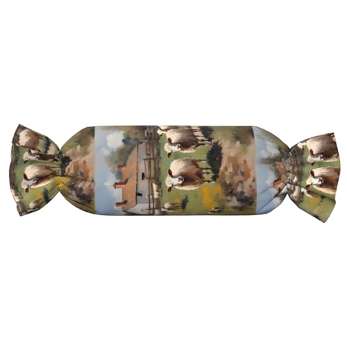 Almohada de espuma viscoelástica tamaño único negra