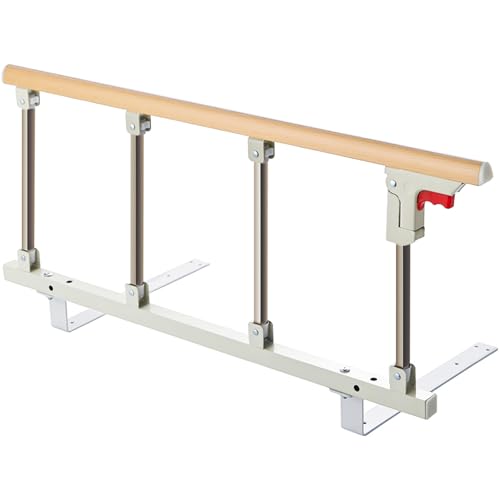 AUORUSI Sponda letto anziani anticaduta,sponde letto anticaduta pieghevoli,Sponda letto bambini,protezioni laterali,sponda letto matrimoniale Adatto per casa e ospedale