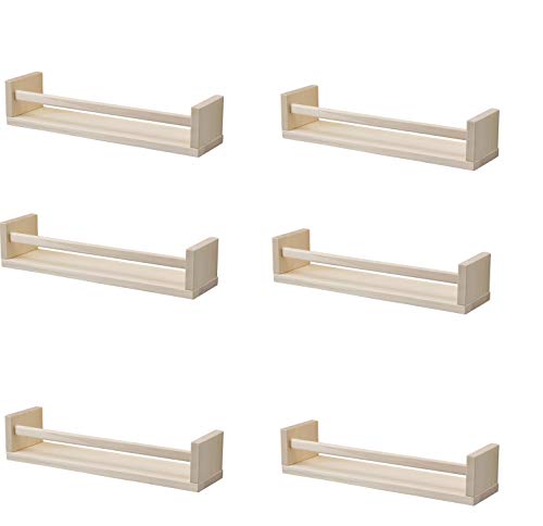 Ikea Wood Spice Rack 400.701.85, Pack of 6