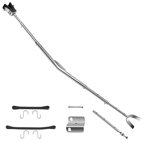 JY PERFORMANCE Universal Transom Saver, Adjustable Boat Transom Saver for Outboards Motor Up to 150 HP, Heavy-Duty Transom Saver Adjustable from 28