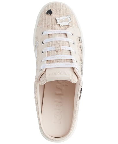 Image of Karl Lagerfeld Women's Cambria Slip on Sneaker Mule with Pins