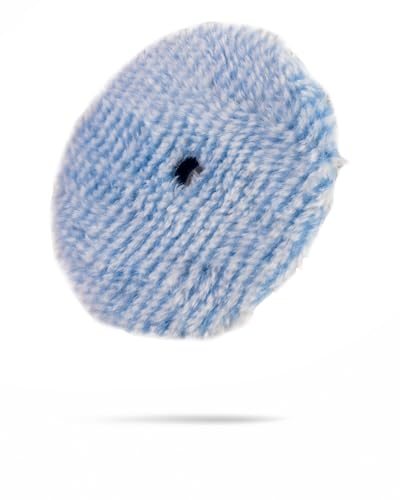 Adam's Polishes Heavy Cutting Wool Pad 6.5” - Safe On Single Stage, Clear Coat, and Gel Coat Finishes - Wool Cutting Power for A Deep Shine and Glow