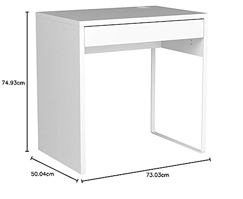MICKE Desk, 73X50 cm [white]