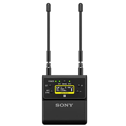 Sony URX-P41D Receptor Inalámbrico de Dos Canales para Montaje en Cámara, 25UC: 536.1 a 607.8MHz miniatura 2