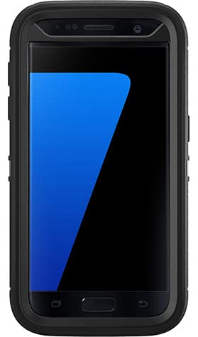 Otterbox Defender Series Case For Samsung Galaxy S7 - Holster Clip Included - Non-Retail Packaging - Black #TOP3
