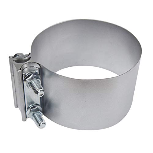 Roadformer 5" Butt Joint Exhaust Band Clamp - Aluminized Steel for 5" OD Exhaust Pipe, Muffler, Elbow and Exhaust Tubing Connection by ROADFORMER - Image 6