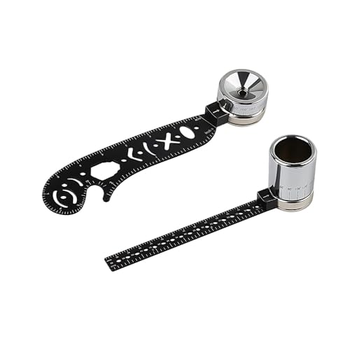 Ieron Multifunctional Drawing Tool, Portable Lightweight Drawing Ruler and Scale for Designers Artists, and Architects