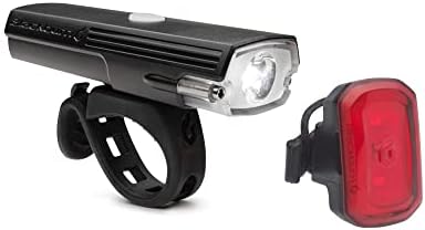 Blackburn Dayblazer 400 Front + Click USB Rear Light Set - Black