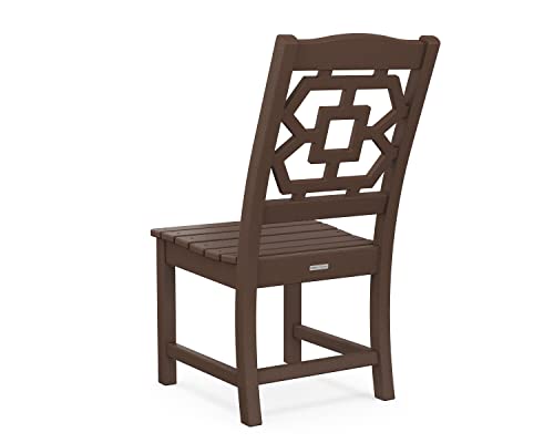 Martha Stewart by POLYWOOD® Chinoiserie 9-Piece Dining Set with Trestle Legs in Mahogany - Image 4