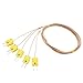 MDEOOSKY 5Pcs Mini-Connector Thermocouple Temperature Probe Sensor, 1 Meters Long Measure Range -50°C to 482°C, Replace for Type-K Temperature Measuring Instruments