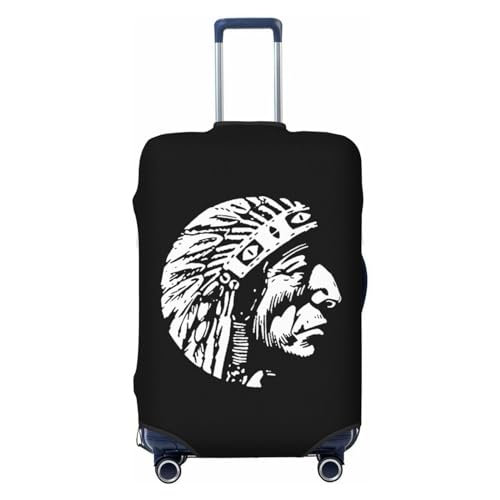 Native American Travel Luggage Cover Suitable for 18-32 in Suitcase Protective Cover2