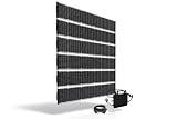 📦 Paquete completo: 6 paneles solares, inversor de 800W, cable Schuko y 2x cables MC4. Todo lo que necesita para comenzar a producir su propia energía