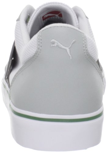 PUMA PUMA Men's el ace 2 mesh-m, White/Steel Gray, 7.5 D US