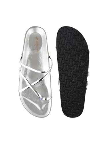 Image of Comfortable Shiny Slip on Flats Sandals Light Weight Trendy Party flats For Women & Girls