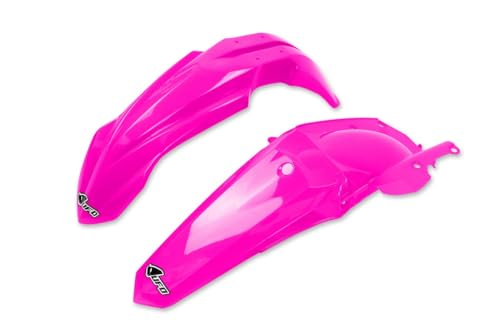 Kit garde-boue UFO PLAST fuchsia pour moto Yamaha YZF 250 de 2014 à 2018