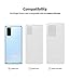 Ringke Fusion Compatible with Galaxy S20 Case Only (2020), Matte Finish Back Soft Shockproof TPU Bumper Phone Cover - Matte Clear