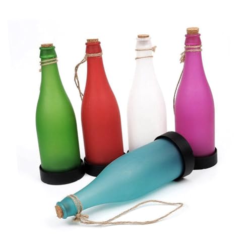 Lampe solaire bouteille pour un jardin magique et des soirées d'été illuminées