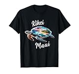 Kihei Maui Hawaii Beach on Sea Turtle T-Shirt