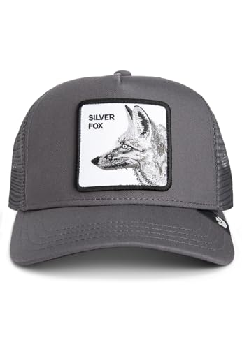 Goorin Bros. Trucker Cap Silver Foxxx Oil Dunkelgrau, Size:OneSize