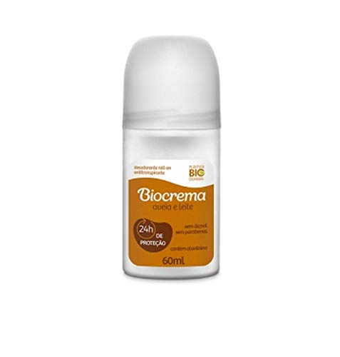 Desodorante Roll on Biocrema Aveia e Leite de 60Ml., Biocrema