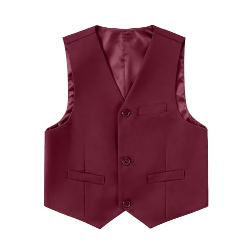 Image of Kids Vest for Boys Formal Suit Vests