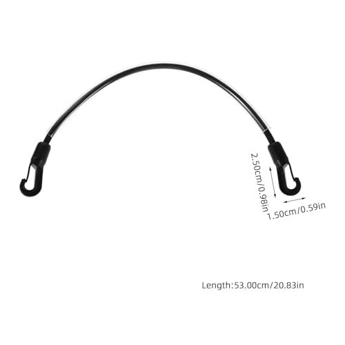 Correas elásticas para mantas de caballo SHINEOFI con herrajes duraderos de PVC y nylon 3