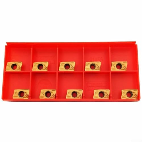 10 inserti in carburo R390-11T308M-PM 1025, utensili da taglio per tornio CNC, fresa in carburo per semifinazione e finitura