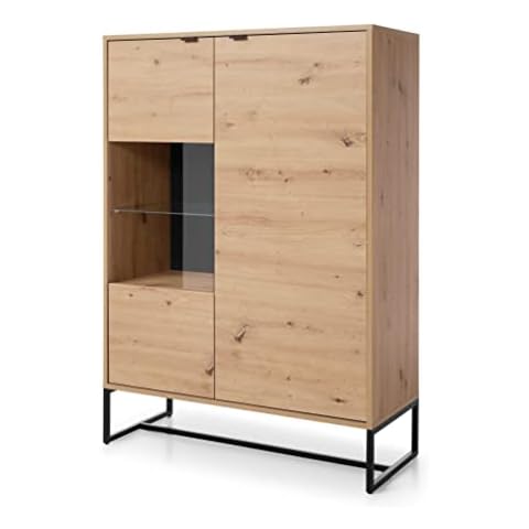 Buffet Haut Vitrine KERI KWT93 Cover
