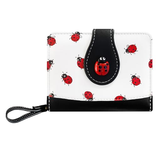 Sunwel Fashion Girls Cutest Prints Wallet Card Slots Small Wallet with Zipper Coin Pouch Wallet for Women