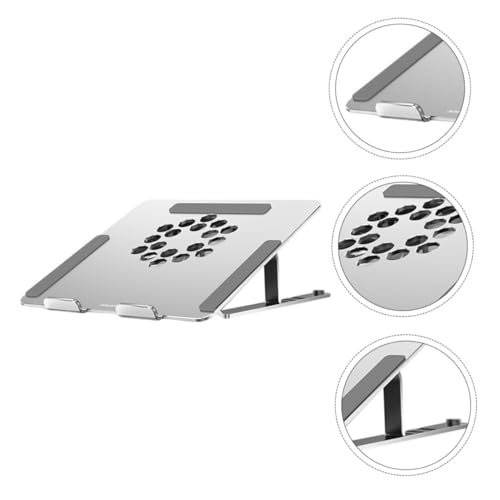 Base ajustable de aluminio con ventilador para laptop de hasta 17.3" miniatura 5