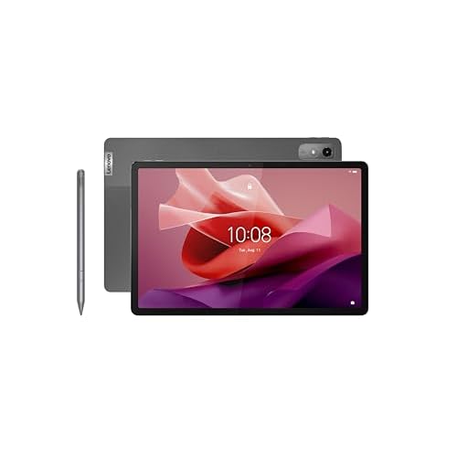 Lenovo Tab P12 – Expansive Touchscreen Tablet – 12.7″ 3K Display – 13MP Camera – 8GB Memory – 128GB UFS Storage – Android 13 – Dolby Atmos – Quad JBL Speakers – Pen Included