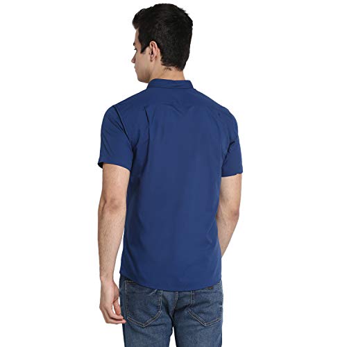 Image of Red Tape Half Slevee Button Down Shirt for Men | Your Go to for Comfort and Style