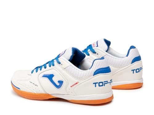 Joma Men's Soccer Futsal Shoe, White, 11.52