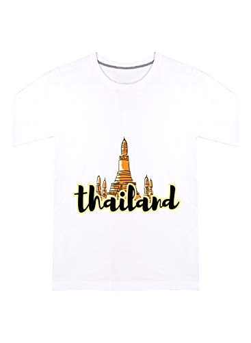 Image of CreativiT Graphic Printed T-Shirt for Unisex Thailand Tshirt | Casual Half Sleeve Round Neck T-Shirt | 100% Cotton | D00867-37