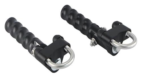 Repose pieds avant moto pliables antidérapants pour tube 22-25mm