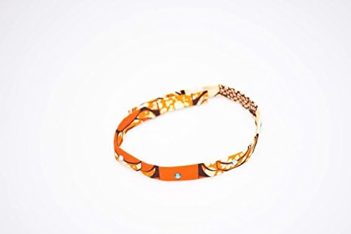 Orange & Brown Choker Necklace